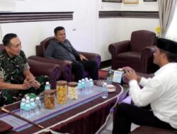 Tingkatkan Sinergi Pembangunan, Dandim Kota Banda Aceh Terima Kunjungan Wabup Aceh Besar