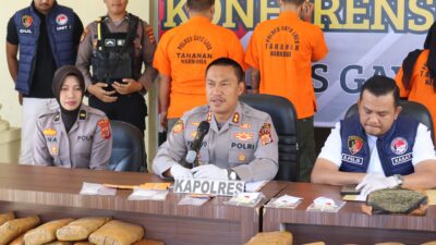 Januari—Mei 2025, Polres Gayo Lues Berhasil Ungkap 12 Kasus Narkotika