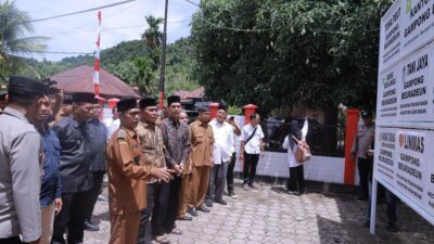Jelang Lomba Gampong Tingkat Provinsi Aceh, Bupati Aceh Besar Tinjau Gampong Beuradeun