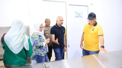 Tinjau Dapur SPPG di Lambung, Kapolda Aceh Tegaskan Komitmen Dukung Program Nasional