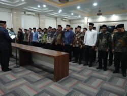 Kakanwil Kemenag Aceh Lantik 44 Pejabat Eselon IV, Ini Nama-namanya