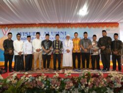 Hadiri Wisuda Dayah Jeumala Amal, Wagub Fadhlullah Dorong Santri Menjadi Pemimpin Masa Depan