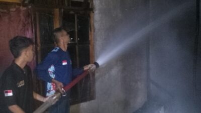 Rumah Semi PermanenTerbakar di Aceh Barat Daya, Satu KK Mengungsi