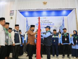 Bupati Aceh Timur Lepas Jemaah Haji Aceh Kloter Dua, Enam Butuh Penanganan Khusus