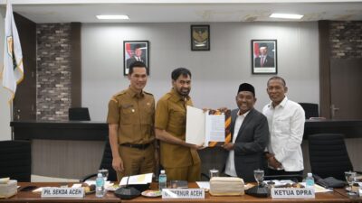 Gubernur Mualem Apresiasi Kekompakan Eksekutif dan Legislatif Pada Pembahasan Revisi UUPA