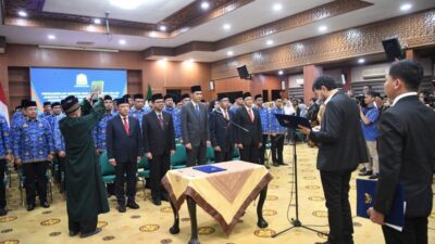 Lantik Pejabat Eselon II, III, dan IV, Ini Pesan Gubernur Aceh