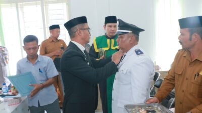 Camat Blangkejeren Lantik Pejabat Pengulu Kampung Aih Sejuk