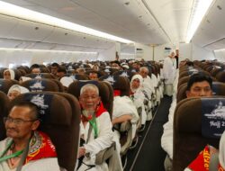 Kloter 3 Mendarat, 1.178 Jemaah Haji Aceh Sudah Tiba di Arab Saudi