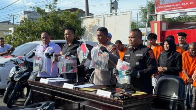 Polres Lhokseumawe Ungkap Tiga Kasus Besar: Penipuan, Pemalsuan STNK, dan Pencurian Ranmor