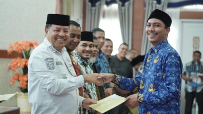 Bupati Nagan Raya Serahkan SK Pengangkatan kepada 138 CPNS Formasi Tahun 2024