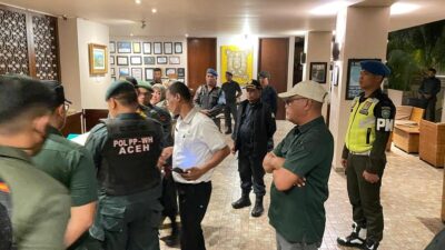 Tim Gabungan Adakan Razia Penegakan Syariat Islam di Penginapan Wilayah Aceh Besar