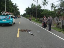 Kecelakaan Maut di Samatiga, Seorang Pelajar Meninggal Dunia