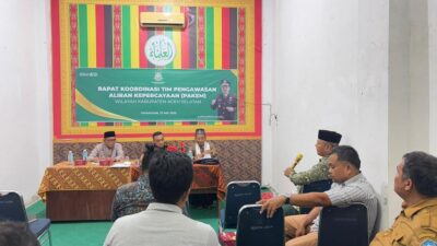 Kejari Aceh Selatan Gelar Rakor Pengawasan Aliran Kepercayaan dan Keagamaan