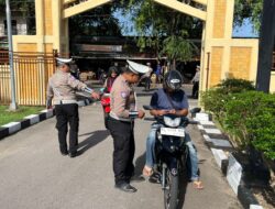 Satlantas Polres Sabang Gelar Razia Rutin, Tiga Pelanggar Terjaring