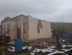 Satu Unit Rumah Warga Gayo Lues Rusak Parah Diterjang Puting Beliung