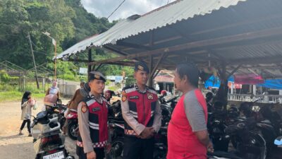 Cegah Kriminalitas dan Premanisme, Polres Aceh Selatan Patroli Dialogis di Pusat Perdagangan