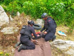 Diduga Bekas Peninggalan Belanda, Bom Ditemukan di Kebun Warga Gampong Lampaya Lhoknga