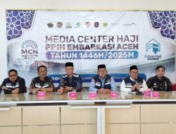 Embarkasi Aceh akan Berangkatkan 4.378 Jemaah Haji Tergabung 12 Kloter