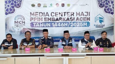 Embarkasi Aceh akan Berangkatkan 4.378 Jemaah Haji Tergabung 12 Kloter