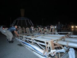 Lagi! Wali Kota Illiza Pimpin Aksi Bongkar Baliho Tak Berizin