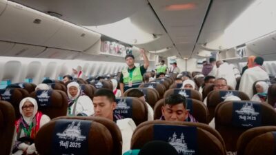 393 Jemaah Haji Aceh Kloter Pertama Tiba di Arab Saudi
