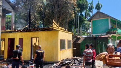 Pesantren Darul Amilin Terbakar, Lima Bilik Santri dan Dua Ruang Belajar Rusak Berat