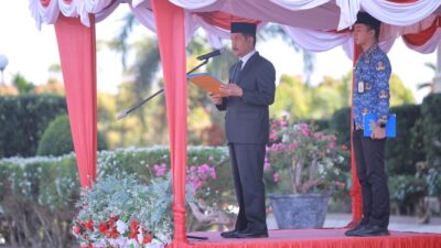 Wabup Aceh Besar Inspektur Upacara Hari Lahir Pancasila