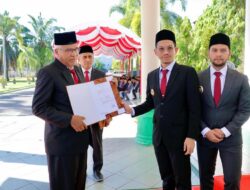 Bupati Tarmizi Tunjuk Wistha Nowar Sebagai Plt Sekda Aceh Barat