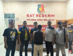 Polres Aceh Selatan Amankan Pelaku Rudakpaksa Anak Kandung