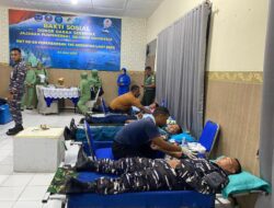 Lanudal Sabang Gelar Donor Darah Peringati HUT Penerbangan TNI AL