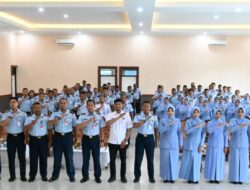 Lanud Maimun Saleh Gelar Pembekalan Bahaya Narkoba
