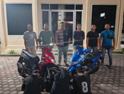 Polsek Darussalam Amankan Tiga Remaja Pelaku Curanmor di Parkiran Masjid Babul Maghfirah