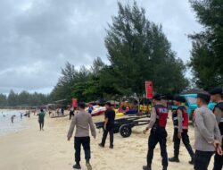 Pastikan Keamanan Libur Lebaran, Personel Polres Aceh Besar Tingkatkan Patroli Di Objek Wisata