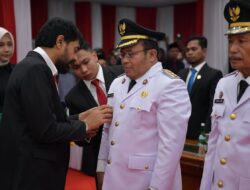 Lantik Walikota dan Wakil Walikota Sabang, Gubernur Aceh Dorong Pengembangan Kawasan Pelabuhan dan Perdagangan