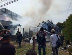 Enam unit Rumah di Ateuk Pahlawan Dimangsa Api, Dua Rusak Berat