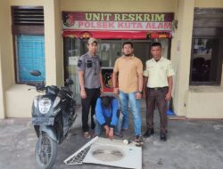 PNS Tertangkap Tangan Curi Kondensor AC di RSUDZA Banda Aceh
