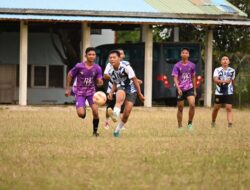 Lanud Maimun Saleh bersama Lanudal Sabang Gelar Pertandingan Sepakbola