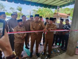 Bupati Gayo Lues Resmikan Masjid Al-Zam-Zam Desa Kong Bur