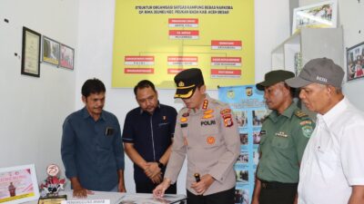 Polresta Banda Aceh utuskan Gampong Rima Jeneu Ikut Lomba Kampung Bebas Narkoba Digelar Polda Aceh