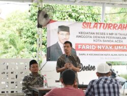 Ketua Komisi IV DPRK Farid Nyak Umar Ingatkan Soal Pergaulan Negatif Anak Muda