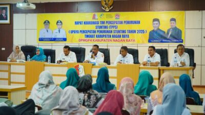 Buka Rakor Tim Percepatan Penurunan Stunting Tahun 2025, Ini Harapan Wabup Nagan Raya