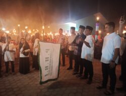Dilepas Wali Kota, Pawai Obor Meriahkan Tahun Baru Islam 1 Muharram 1447 H di Kota Langsa