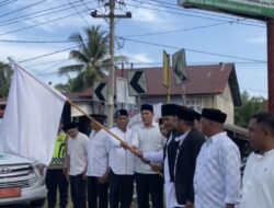 Ribuan Warga Arongan Lambalek Saksikan Pawai Keliling Sambut Tahun Baru Islam