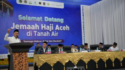 Sambut Kepulangan Jemaah Haji Aceh, Wagub Fadhlullah: Selamat Datang Kembali di Tanah Rencong