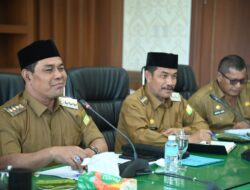 Bupati Aceh Besar Pimpin Rakor dengan OPD, Bahas Kinerja dan Persiapan HUT Kabupaten