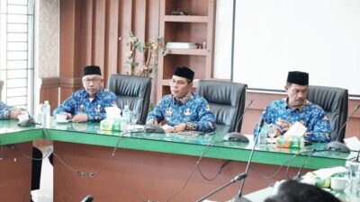 Pimpin Rapat Pimpinan OPD, Bupati Syech Muharram Tekankan Pentingnya Tingkatkan Kinerja