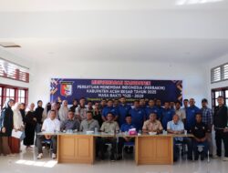 Ampon Yub Terpilih Aklamasi Jadi Ketua Perbakin Aceh Besar