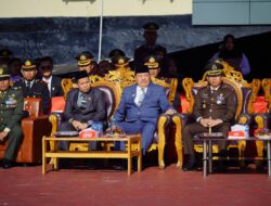 Hadiri Peringatan Hari Bhayangkara ke-79, Bupati Nagan Raya Sampaikan Apresiasi Kepada Polri