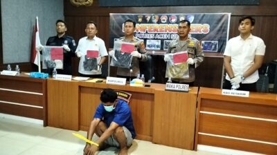 Gelar Konferensi Pers, Kapolres Ungkap Kronologi Pelecehan Anak di Aceh Singkil