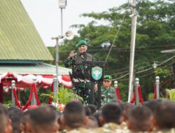 Pangdam IM Tutup Pendidikan Dasar Militer dan Pelatihan Manajerial SPPI Batch-3 di Blang Padang